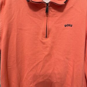 Boss Coral Zip Sweater